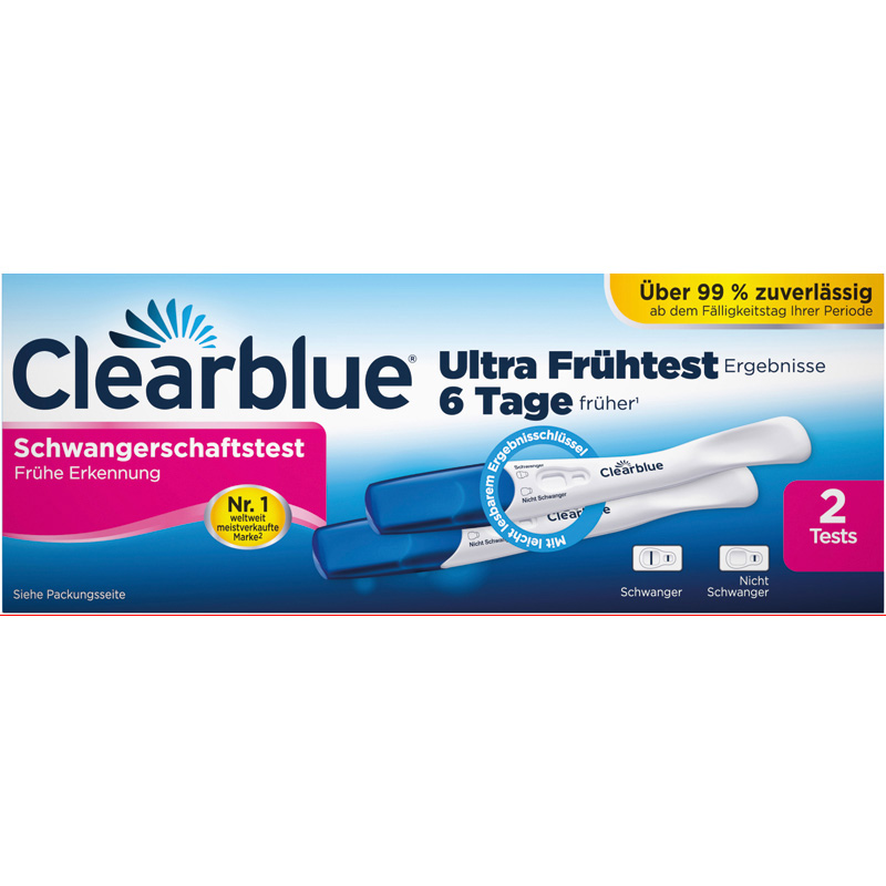 Clearblue Frühe Erkennung Schwangerschaftstest